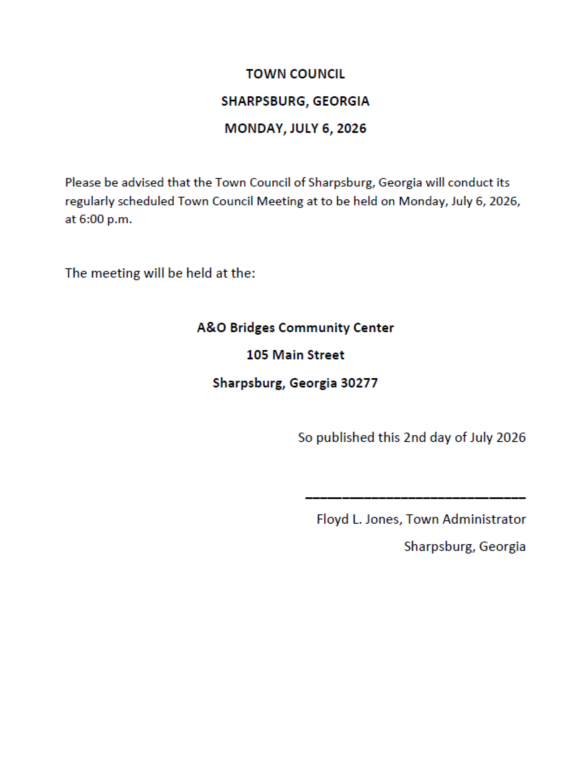 Town Council Meeting